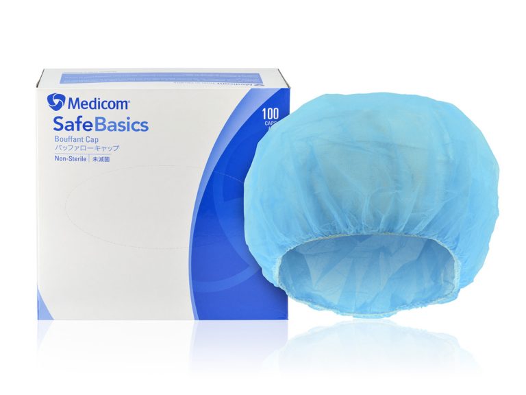 Medicom 8004 SafeBasics Bouffant Caps 24 Medicom 8004 SafeBasics Bouffant Caps 24